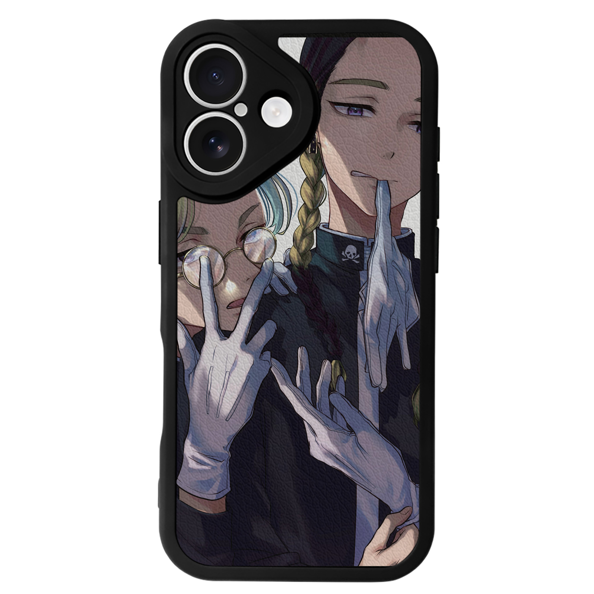 （画像用） 東京リベンジャーズ Tokyo Revengers 【iPhone 16シリーズ対応】シリコンスマホケース（レザー調） 材質：シリコン
